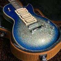 Wholesale Production Plant Custom Made Electric Guitar Large Particle Color