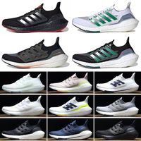 Wholesale Ultra Boosts Mens Casual Shoes Human Race Yellow Black Red Blue des chaussures Women ultraboost Trainers Sneakers