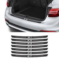 Wholesale Carbon Fiber Car Trunk Decals Decal For BMW X5 E53 E70 E83 F15 G05 X1 F48 X3 F25 X6 E71 X2 F39 X4 F26 X7 G07 Car Accessories