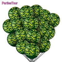 Wholesale Party Decoration Pieces inch Latex Camo Balloons Camouflage Military Celebrations For Hunting Themed Birthday