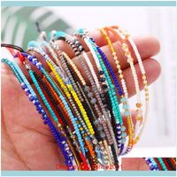 Wholesale Beaded Strands Jewelrymeetvii Colorful Miyuki Seed Beaded Bracelets Friendship Adjustable Wrap Charms Crystal Bracelet Bangles For Women Co