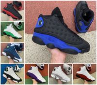 Wholesale 13s Red Flint Blue Reverse Bred Court Purple Basketball Shoes Men Dark Powder Blue Chicago He Got Game Lakers Rivals Starfish Aurora Green Playground Sneakers