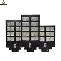 Wholesale 600W W W LED Solar Lamp Wall Street Light Super Bright Motion Sensor Outdoor Garden Security with pole