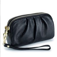 Wholesale Handbags for Women Purses Leather Bag Fashion Zipper Wallets Phone Holder Clutch Wristlet Travel Card Holder Storage Bags Colors
