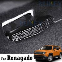 Wholesale 2Pcs For Jeep Renegade Under Seat Floor AC Heater Air Conditioner Duct Vent Cover Grill Outlet Protective