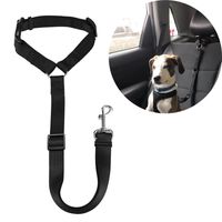 Wholesale Dog Leashes Cat Safety Seat Belt Strap Car Headrest Restraint Adjustable Pet Restraints Vehicle Seatbelt Harness XBJK2106