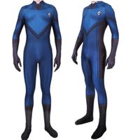Wholesale Movie Fantastic Four Cosplay Costume Superhero Zentai Bodysuit Suit Jumpsuits