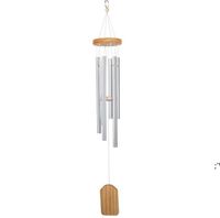 Wholesale Wood metal Wind Chime small Tube balcony Hangings door decoration steps and step high rising aeolian bells RRD12899