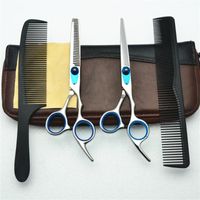 Wholesale Hair Scissors C Suit cm CUSTOMIZED LOGO TOP GRADE Hairdressing Barber Cutting Thinning Shears