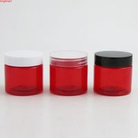 Wholesale 30pcs Oz Round Leak Proof Red Plastic Container Jars with Lids g for Travel Storage Makeup Cosmetic Lotion Scrubs Creamhigh qualtity