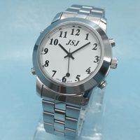 Wholesale Wristwatches Ly Launched German Talking Watch For Blind Or Low Vison People With Alarm The Elderly Speaking Quartz