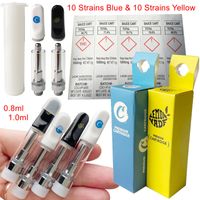 Wholesale Cookies Atomizers Limited Edition Premium Sauce Cart Vape Cartridges Packaging Ceramic Coil ml ml Empty Dab Pen Carts Thread Electronic Cigarettes