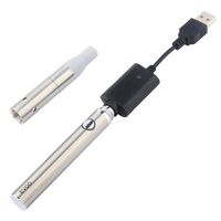 Wholesale Ago G5 Dry Herb Atomizer E Cigarettes kit Herbal Wax Replaceable Coil Tank Evod Twist Ego Vision Spinner II Battery Vaporizer Vape Pen Kit Free a02