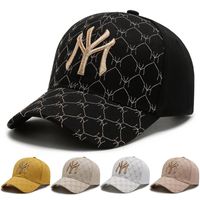 Wholesale Womens Peaked Cap Special Interest Fashion Brand Hard Top Three Dimensional Online Influencer Fashion New Western Style Girls Cap Baseball E