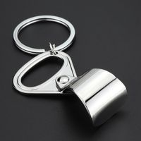 Wholesale Simulation Coke Can Easy to Pull Ring Bottle Opener Key Chain Personalized Creative Car Pendant Advertising