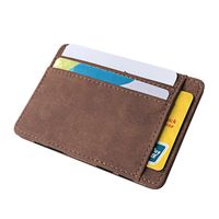 Wholesale Wallets Men Wallet Small Size Magic Band Solid Color Card Holder Coin Purse