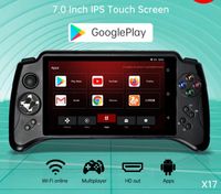 Wholesale Game Controllers Joysticks Powkiddy Console X17 Android inch Touch Screen IPS MTK Quad Core GB Ram ROM Retro