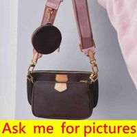 Wholesale Mens satchel purse leather bag for women Multi Pochette key pouch on sale small ladies teen girl backpack crossbody sling black brown pink