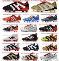 Wholesale Top Predator FG Paul Pogba Season th Encryption Code Mens Boys Soccer Football Shoes x Cleats Boots Cheap