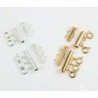 Wholesale Multi Strand Detangler Untangling Layered Connector Necklace bracelet Clasp DIY JEWELRY MAKING