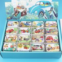 Wholesale 12Pieces Portable Mini Metal Tin Box Multiple Pattern Printing Mac Makeup Jewelry Pill Storage Box With Lid Gift Packing Box