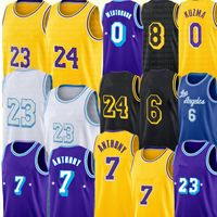 Wholesale Los Carmelo Anthony Jersey Davis LeBron J a mes Angeles Basketball Jerseys Lakere s Russell Westbrook B ryan O N e a l t J ohnso th