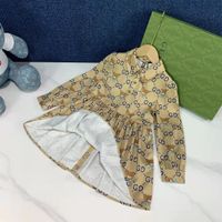 Wholesale baby clothe for girl flower wedding dress kid winter clothes set sweater skirt cm infant girls clothing sets