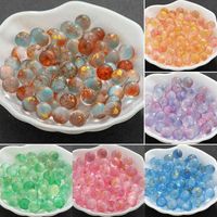 Wholesale Non porous gold scattered beads Czech Glass mm glass beads DIY hand made materials antique jewelry accessories