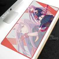 Wholesale Mouse Pads Wrist Rests Computer Pad XXL Gamer Large Gaming Mousepads Desk Mause Mat Keyboard Carpet Accessories Zero Two