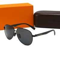 Wholesale Edition fashion Sunglasses Men Women Metal Vintage Sunglasses Fashion Style Square Frameless UV Lens Original Box and Case