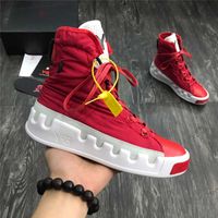 Wholesale 2019 New Y3 Bashyo High Top Womens Mens Sneakers Triple Black White Red High Quality Boots Trainers Running Shoes Designer Y running shoes