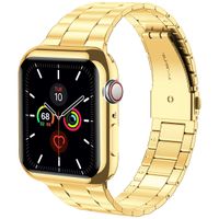 Wholesale Business Smart Straps Apple Watch Band mm mm mm mm With Case Upgraded Stainless Steel Bands Screen Protector Cover for iWatch Series SE