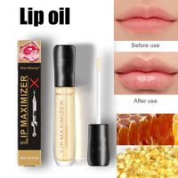 Wholesale Lip Gloss Transparent Plumping Oil Moisturizing Plumper Care Serum Extreme Fuller Heathly Enhancer ml