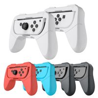Wholesale Game Controllers Joysticks Left Right JoyCon Stand Holder For Switch Oled NS Controller Gamepad Handle Grip ABS Mount Bracke
