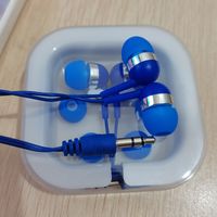 Wholesale gift earphones OEM manufacture wire earphone factory custom promotion Christmas headset