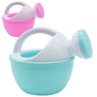 Wholesale SLPF Baby Bath Toys For Children Plastic Watering Can Watering Pot Beach Play Sand Toy Gift Kids Random Color G47 H1015