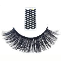 Wholesale False Eyelashes Pairs Multi Layered Fluffy Volume Lashes D Effect Reusable Easy To Apply BUTT666