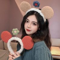 Wholesale Hair Clips Barrettes Korean Network Red Cute Shake Flower Band Sun Wash Face Headband High end Out Of Anti slip Card