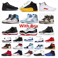 Wholesale With Box s UTILITY GRIND Twist Dark Concord Mens Basketball Shoes Prototype Pollen University Blue s Jubilee Low IE Bred Space Jam s unc to chicago Sneakers