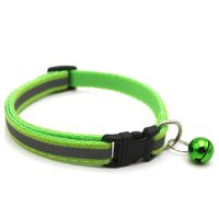 Wholesale Hot Breakaway Cat Dog Collar With Bells Reflective Nylon Collar Adjustable Pet Collars For Cats Or Sma jllQzk xmh_home