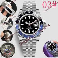Wholesale 20 Quality Deluxe mm Batman Small Pointers adjusted separately automatic Stainless Steel watch montre de luxe Waterproof Mens Watches