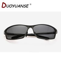 Wholesale Sunglasses DUOYUANSE High grade Aircraft Aluminum Magnesium Polarizing Men Sun Glasses Driving And Box