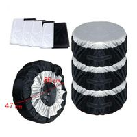Wholesale Car Organizer Spare Tire Cover Case Polyester Auto Wheel Tires Storage Bags Vehicle Tyre Accessories Dust proof Protector Styling