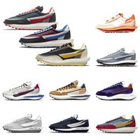 Wholesale 2021 Authentic Running Shoes Undercover Clot Sacai VaporWaffle Sesame Dark Iris LDV Waffle Gum LDWaffle Trainers Athletic Men Women Outdoor Sports Sneakers