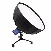 Wholesale Tripods inch Low Floor Roller Wheel Light Stand Foldable Support Bracket For Softbox Flash Low background