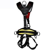 Wholesale Cords Slings And Webbing Rock Climbing Full Body Safety Belt Aerial Work Harness Anti Fall Removable Altitude Protection Equipment DO2