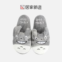Wholesale Totoro Cute Cartoon Animal Women men Couples Home Cotton Slipper For Indoor House Bedroom Flats Warm Winter Shoes