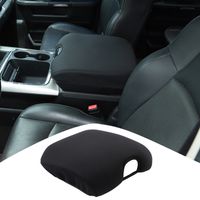 Wholesale Armrest Box Pad Soft Cover Protect Mats Black for Dodge RAM Interior Accessories