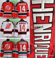 Wholesale 2016 New Cheap Discount Men S New Jersey Devils Hockey Jerseys Adam Henrique Jersey Home Red Road White Stitched Jerseys Shirts