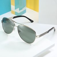 Wholesale Men Alloy Sunglasses Brands Fashion Lens Womens High end Supplier Double Oval Popular Eyewear Beam Frame Svhsl